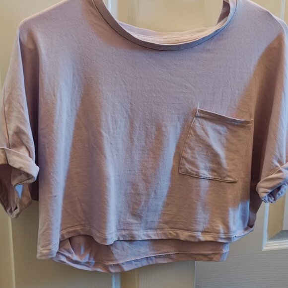 Ultra Cropped Ardene Baby Tee - Picture 1 of 2